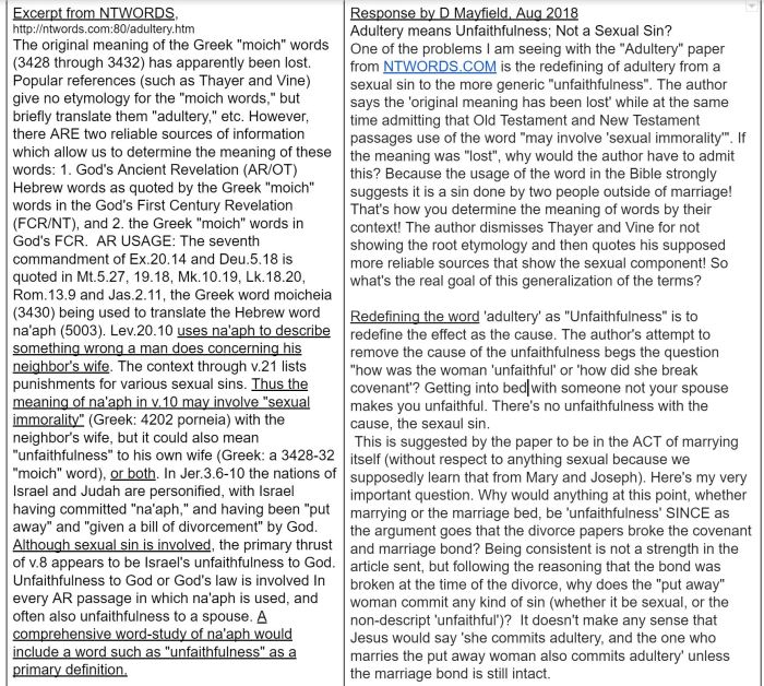 2018 NTWORDS adultery 3nd paragraph and following